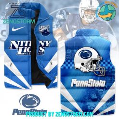 Penn State Nittany Lions Football Sleeveless Puffer Down Vest