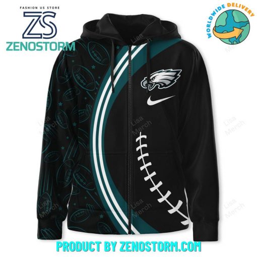 Philadelphia Eagles NFL Here We Go Zip Hoodie