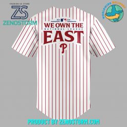 Philadelphia Phillies 2024 NL East Division Champions Baseball Jersey