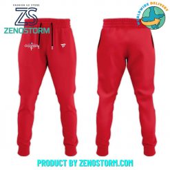 Philadelphia Phillies 2024 NL East Division Champions Red Combo Hoodie Pants Cap 4