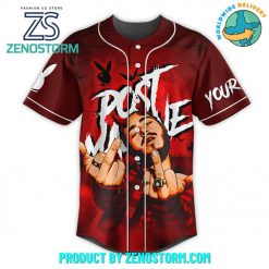 Post Malone Leave Me Malone Baseball Jersey