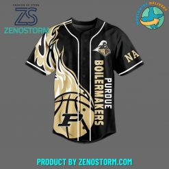 Purdue Boilermakers NCAA Basketball Customized Baseball Jersey