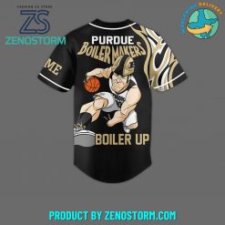 Purdue Boilermakers NCAA Basketball Customized Baseball Jersey