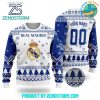 Real Madrid 2024 Soccer Team Ugly Christmas Sweater