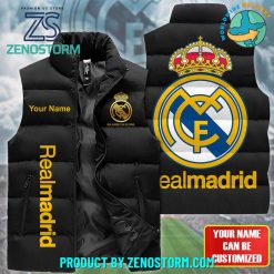 Real Madrid Soccer Team Customized Sleeveless Puffer Down Vest