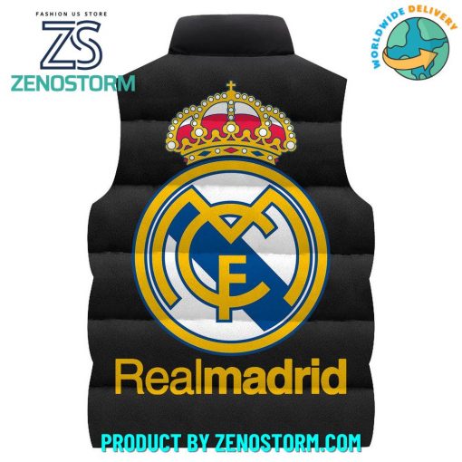 Real Madrid Soccer Team Customized Sleeveless Puffer Down Vest