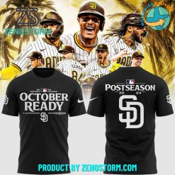 San Diego Padres October Ready 2024 Black Shirt