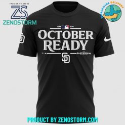 San Diego Padres October Ready 2024 Black Shirt