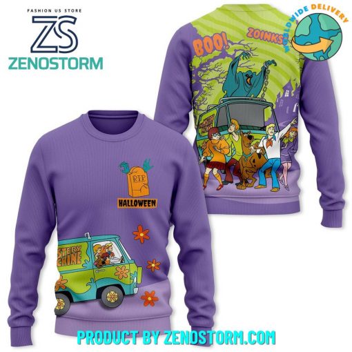 Scooby-Doo Mystery Machine Halloween Hoodie, Zip Hoodie, Sweatshirt