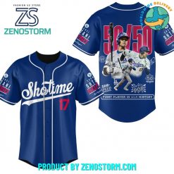 Shohei Ohtani Shotime Los Angeles Dodgers Baseball Jersey