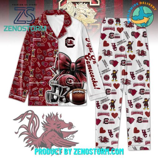 South Carolina Gamecocks 2024 Football Pajamas Set