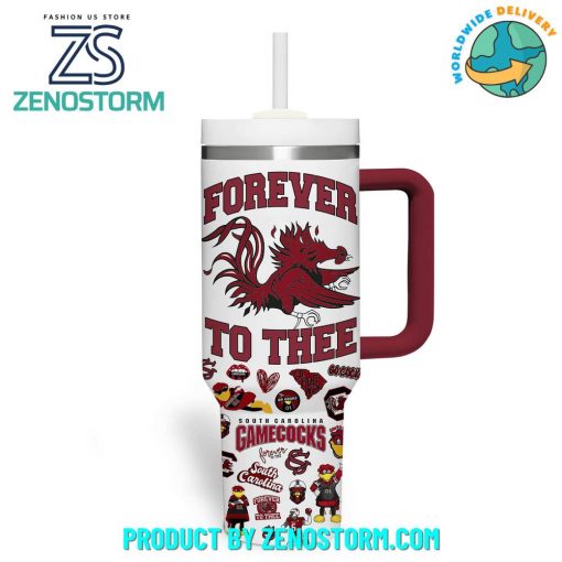 South Carolina Gamecocks Forever To Thee Stanley Tumbler