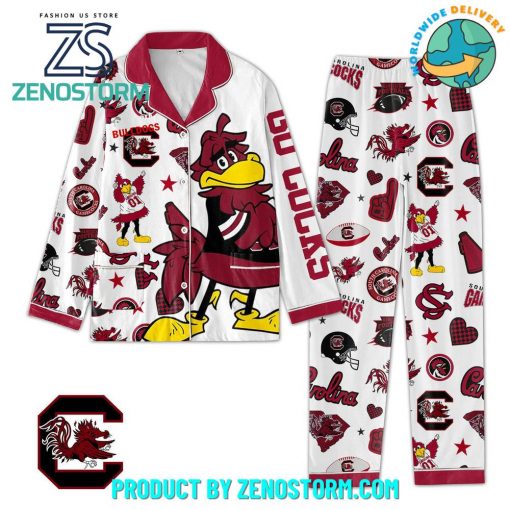 South Carolina Gamecocks NCAA Football Pajamas Set