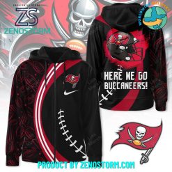 Tampa Bay Buccaneers NFL Here We Go Zip Hoodie