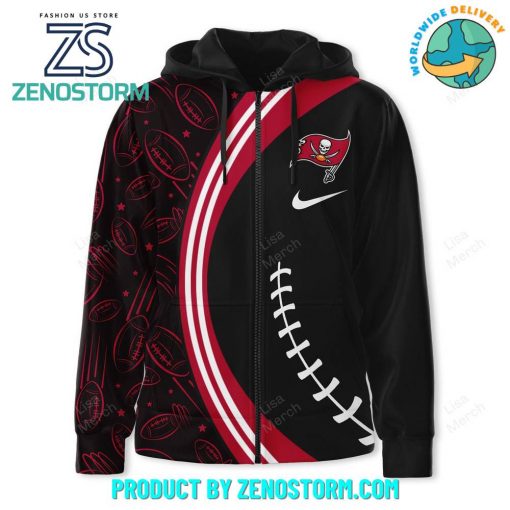 Tampa Bay Buccaneers NFL Here We Go Zip Hoodie