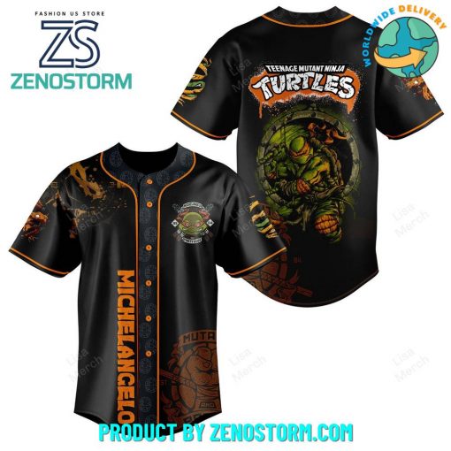 Teenage Mutant Ninja Turtles Michelangelo Baseball Jersey