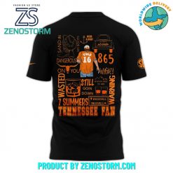 Tennessee Football x Morgan Wallen One Night At A Time Shirt Black