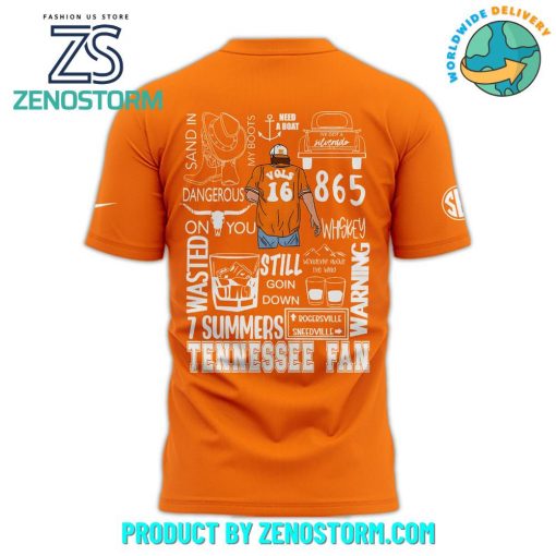 Tennessee Football x Morgan Wallen One Night At A Time Shirt – Orange