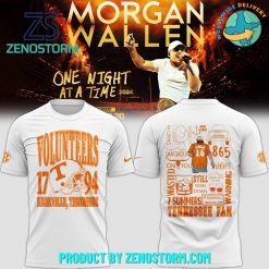 Tennessee Football x Morgan Wallen One Night At A Time Shirt White