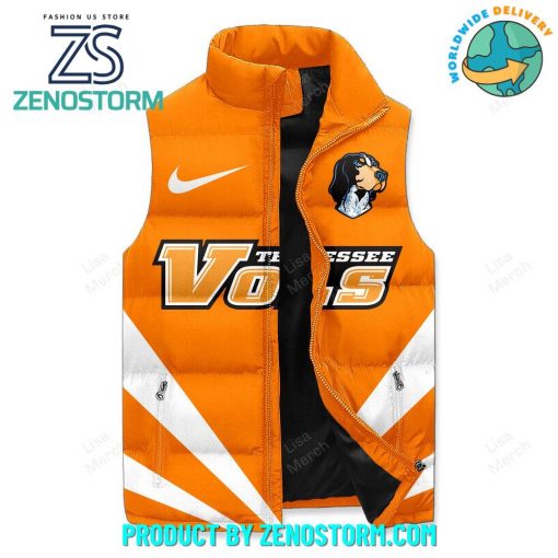 Tennessee Vols Football Sleeveless Puffer Down Vest