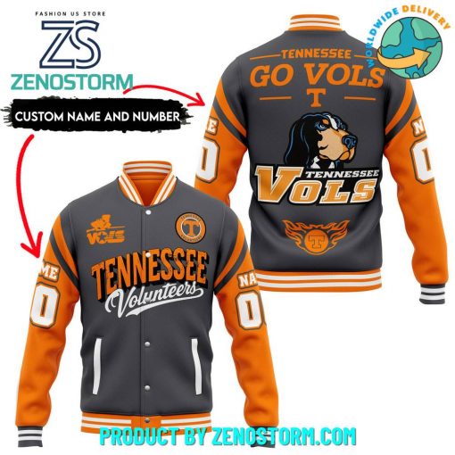 Tennessee Volunteers Football Customized Baseball Jacket