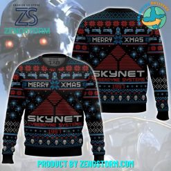 Terminator Skynet 2024 Christmas Ugly Sweater