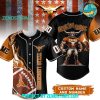 Oklahoma State Cowboys Football Customized Baseball Jersey