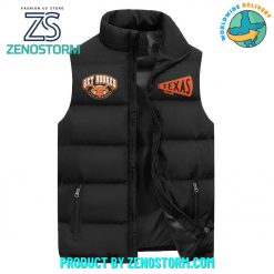 Texas Longhorns Football Sleeveless Puffer Down Vest