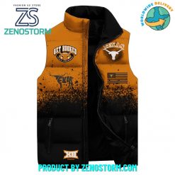 Texas Longhorns Get Hooked Sleeveless Puffer Down Vest