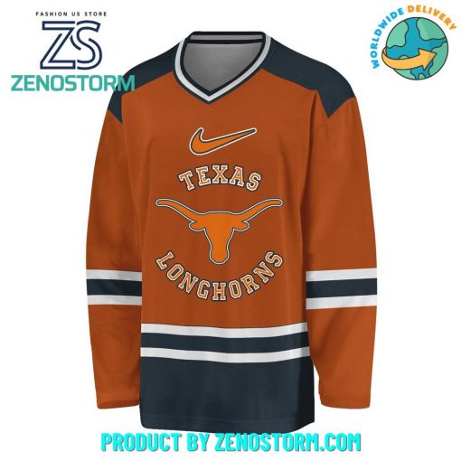 Texas Longhorns NCAA Football 2024 Hockey Jersey