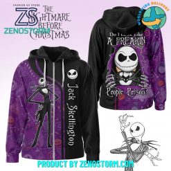 The Nightmare Before Christmas Jack Skellington Zip Hoodie, Sweatshirt