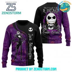 The Nightmare Before Christmas Jack Skellington Zip Hoodie, Sweatshirt