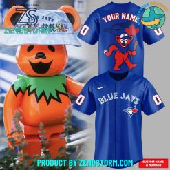 Toronto Blue Jays x Grateful Dead Customized Baseball Jersey