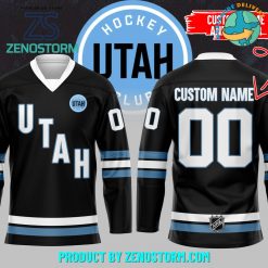 Utah Hockey Club NHL Personalized Black Hockey Jersey