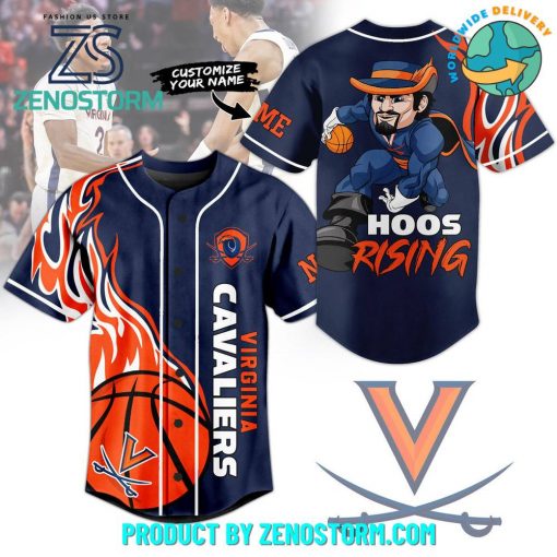 Virginia Cavaliers NCAA Football Customized Baseball Jersey