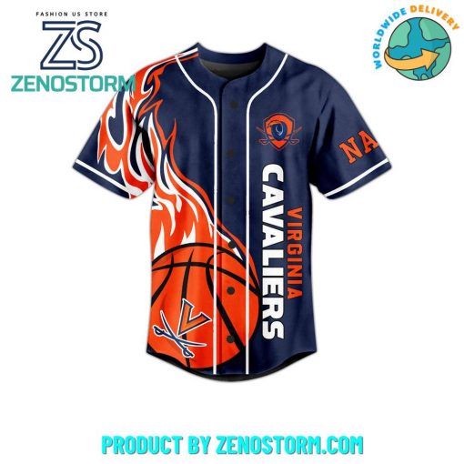 Virginia Cavaliers NCAA Football Customized Baseball Jersey