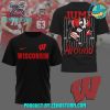 Wisconsin Badgers Football Jump Around Shirt – White