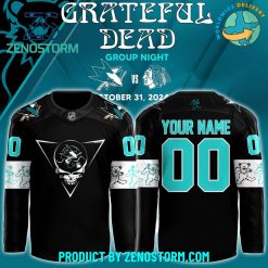 2024 San Jose Sharks x Grateful Dead Night Hockey Jersey