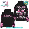 Alabama Crimson Tide I Wear Pink Hoodie – White