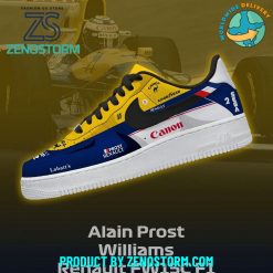 Alain Prost Williams Formula 1 Air Force 1 Sneakers