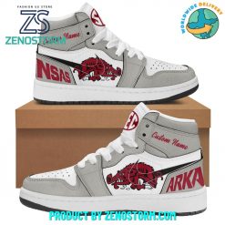 Arkansas Razorbacks NCAA Special Custom Name Air Jordan 1