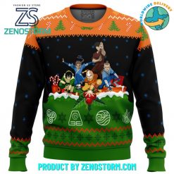 Avatar The Last Airbender On the Chimney Top Ugly Sweater