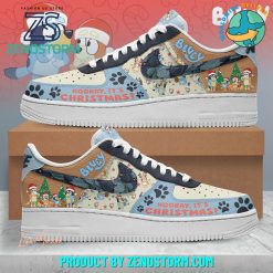 Bluey Cartoon Merry Christmas 2024 Air Force 1