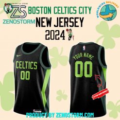 Boston Celtics City New Basketball Jersey 2024