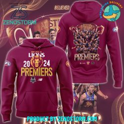 Brisbane Lions We Did It 2024 AFL Premiers Combo Hoodie Pants Cap