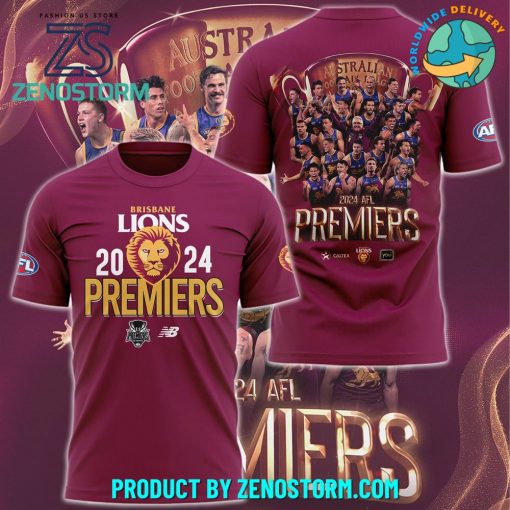 Brisbane Lions We Did It 2024 AFL Premiers Shirt