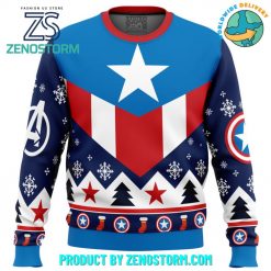 Captain America Limtied Edition Ugly Christmas Sweater