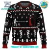 Santa Claus and Hula Dancing Merry Christmas Personalized Ugly Sweater