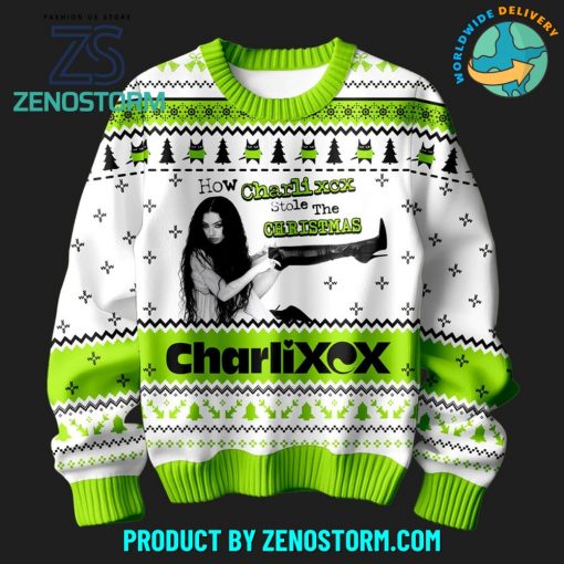 Charli XCX Stole The Christmas Ugly Sweater