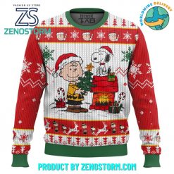 Charlie Brown and Snoopy Ugly Christmas Sweater